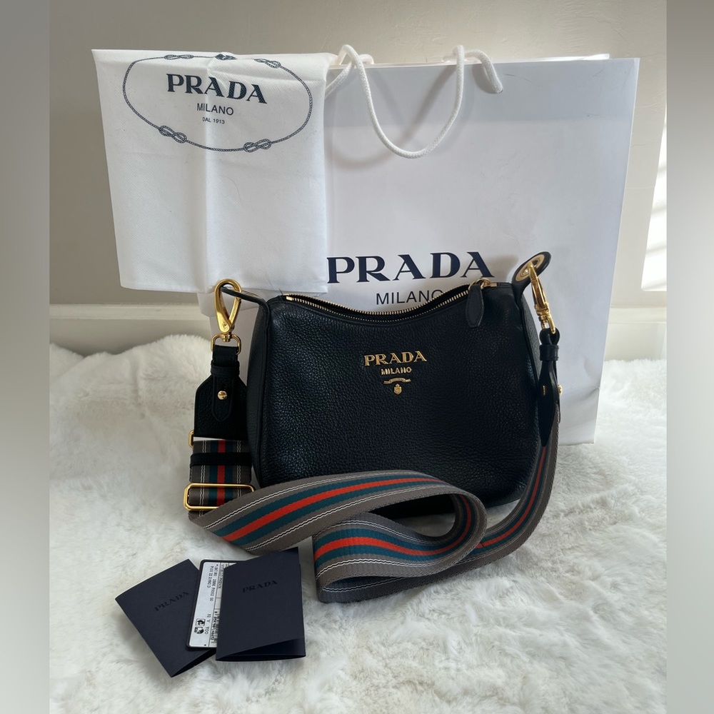 Prada Sacca Vitello Phenix Bag